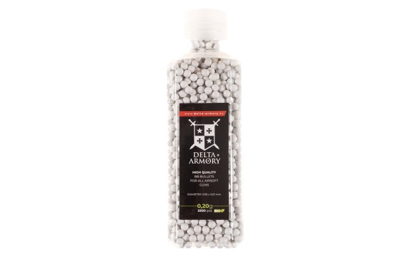 Delta Armory BIO BBs 0,20g 2500pcs White